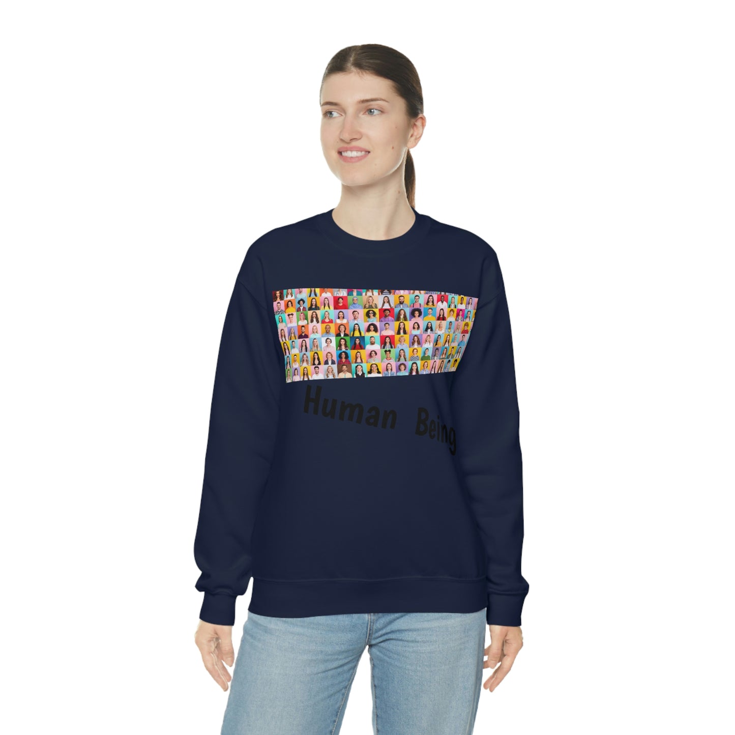 Human Heavy Blend™ Crewneck Sweatshirt