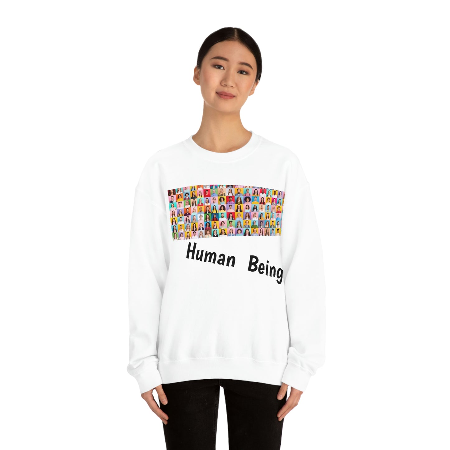 Human Heavy Blend™ Crewneck Sweatshirt