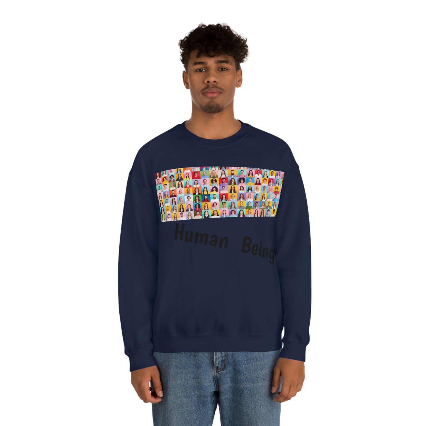 Human Heavy Blend™ Crewneck Sweatshirt