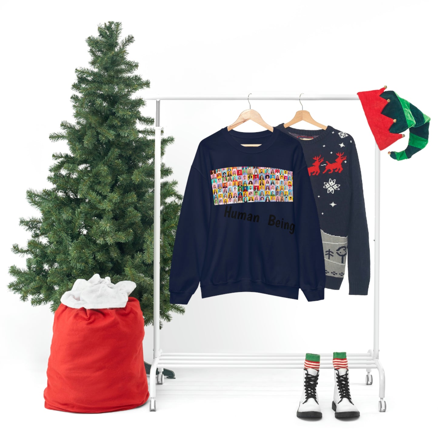 Human Heavy Blend™ Crewneck Sweatshirt