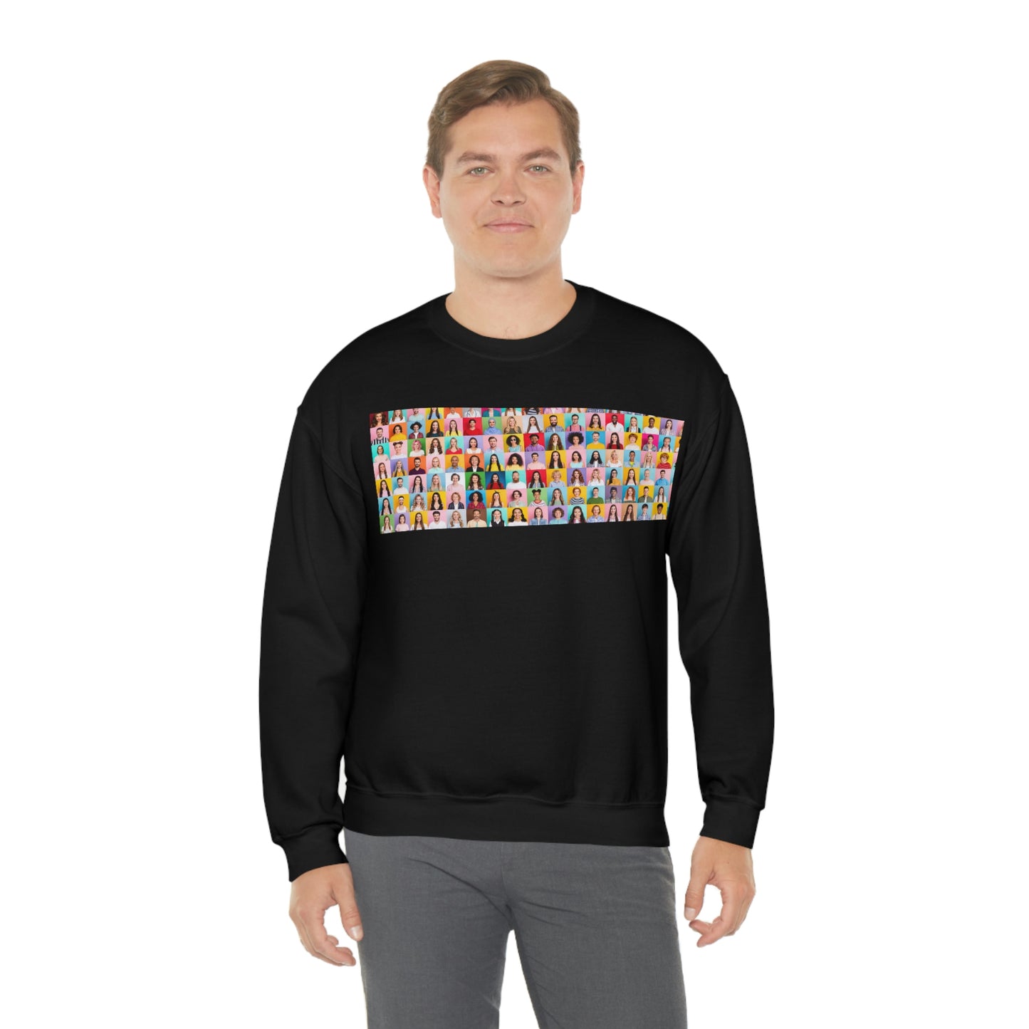 Human Heavy Blend™ Crewneck Sweatshirt