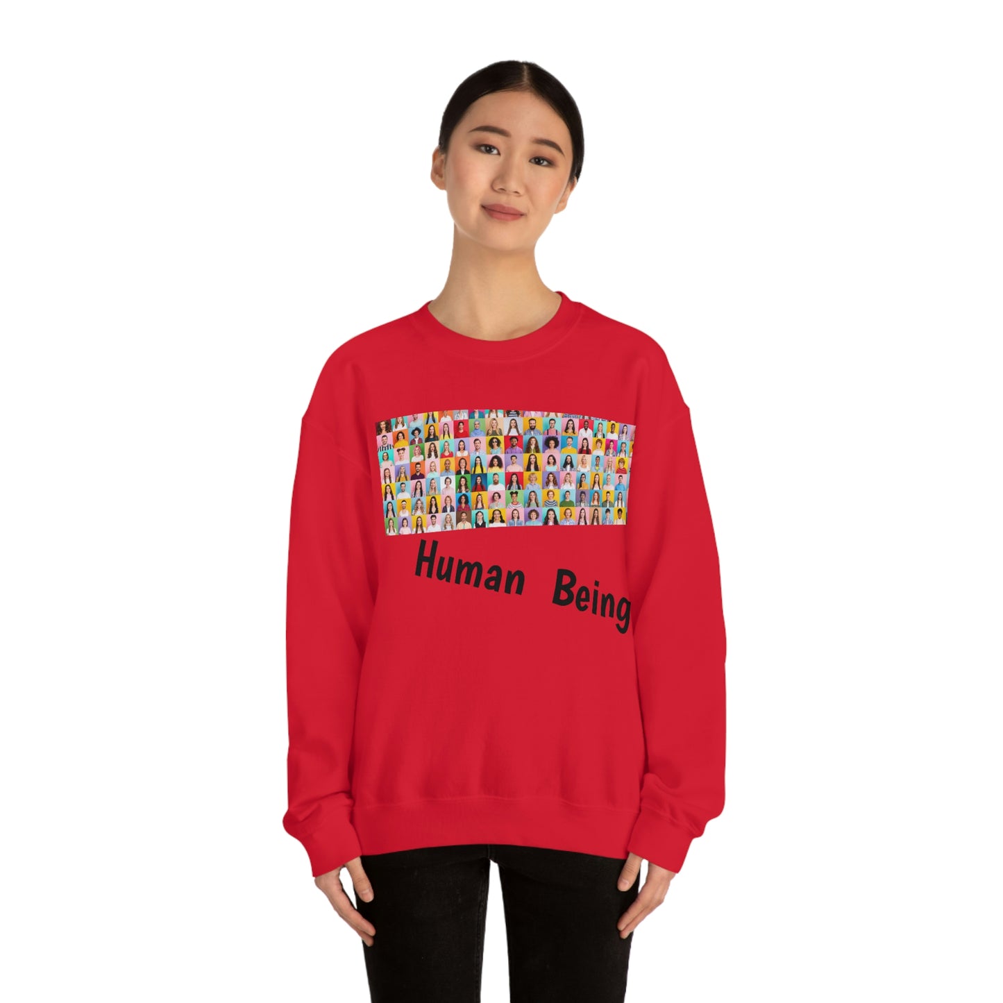 Human Heavy Blend™ Crewneck Sweatshirt