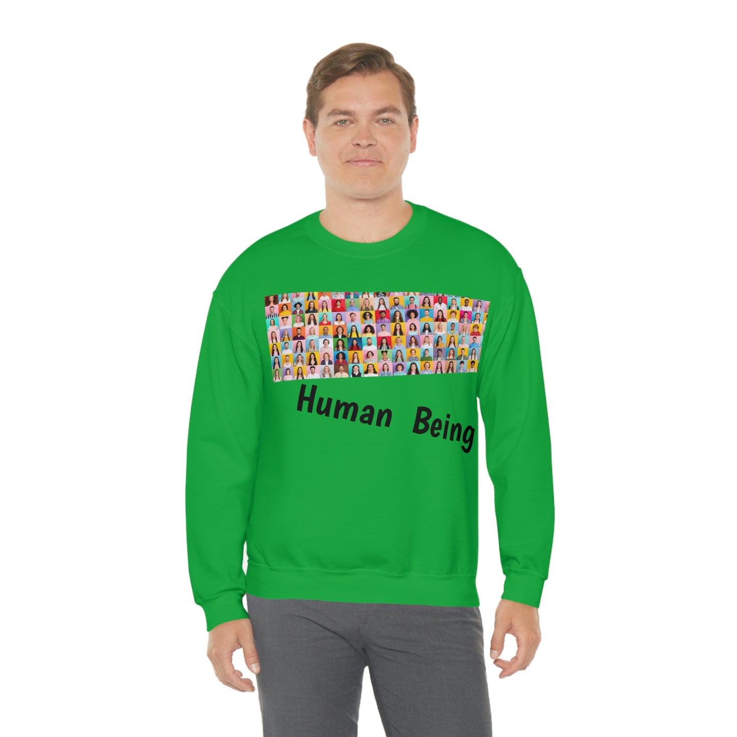 Human Heavy Blend™ Crewneck Sweatshirt
