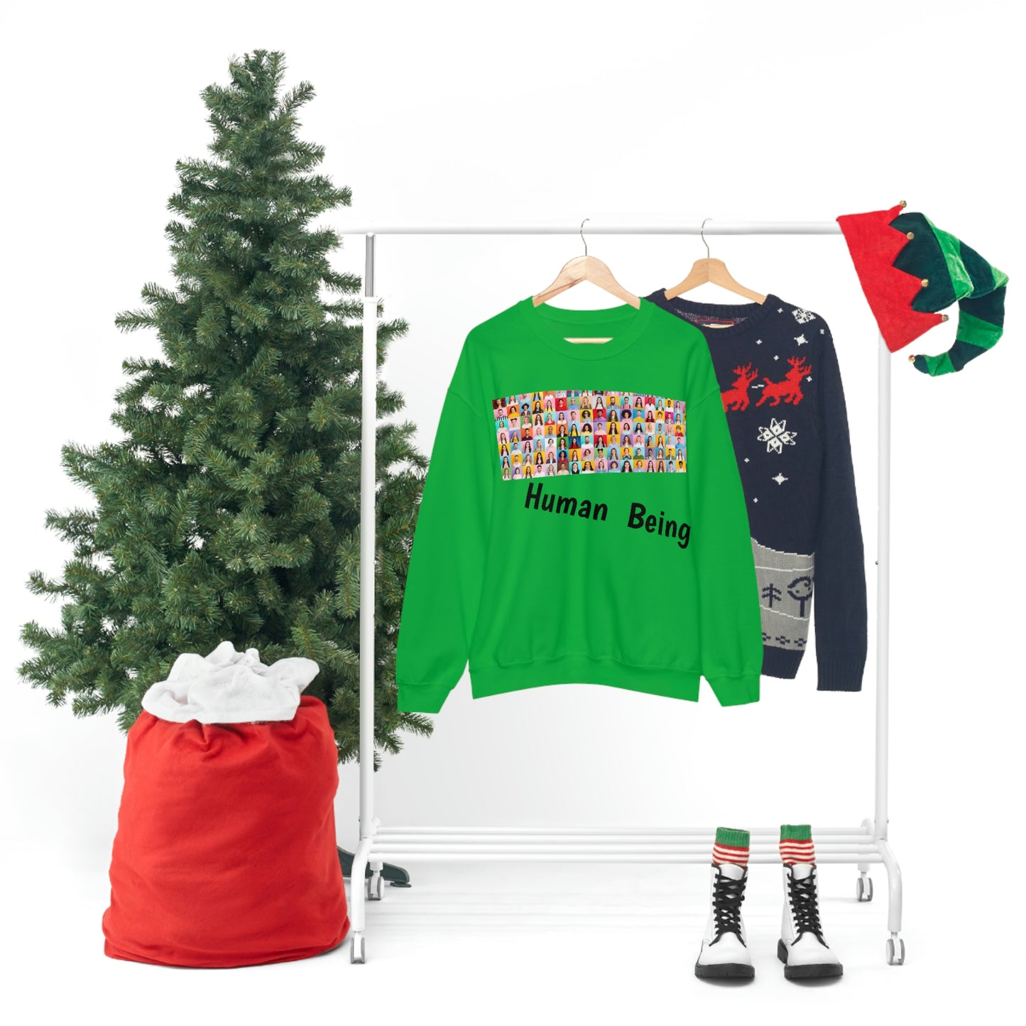 Human Heavy Blend™ Crewneck Sweatshirt